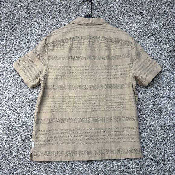 Ben Sherman Shirt Mens Medium Safari Short Sleeve Button Up Delicate Fabric New - Picture 7 of 11